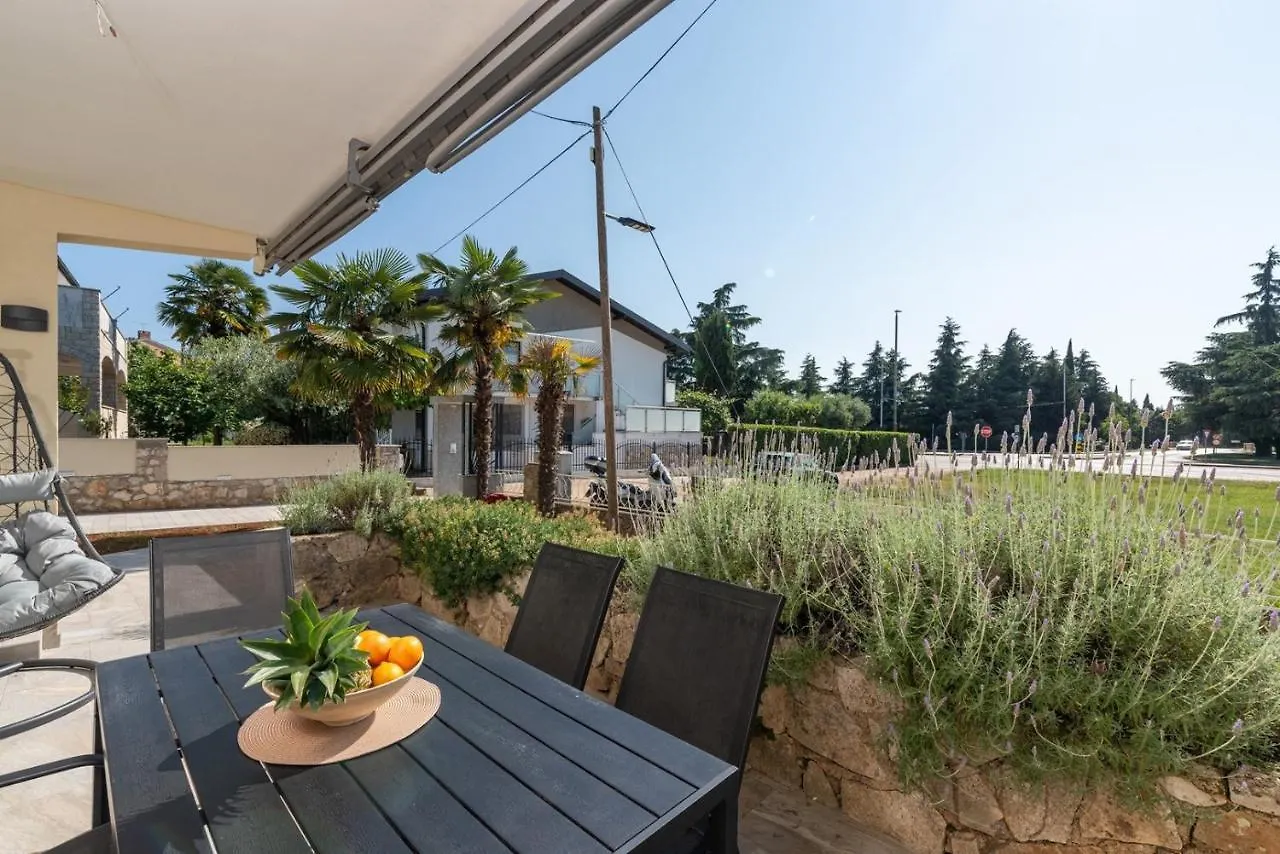 App Sandro With Common Pool Porec Croatia